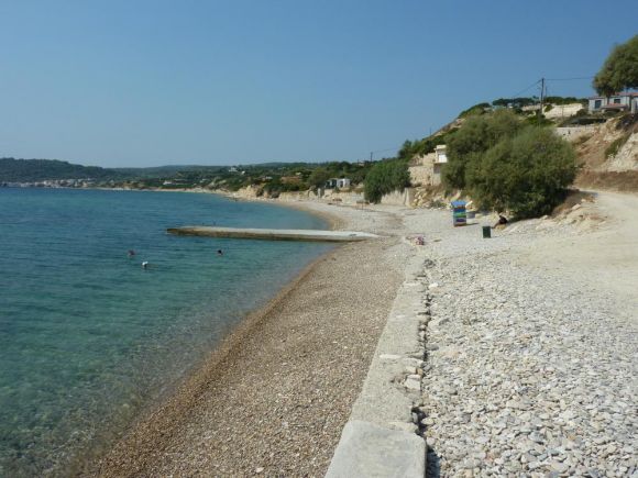 Άγιος Αιμιλιανός παραλία, Χίος, Ελλάδα